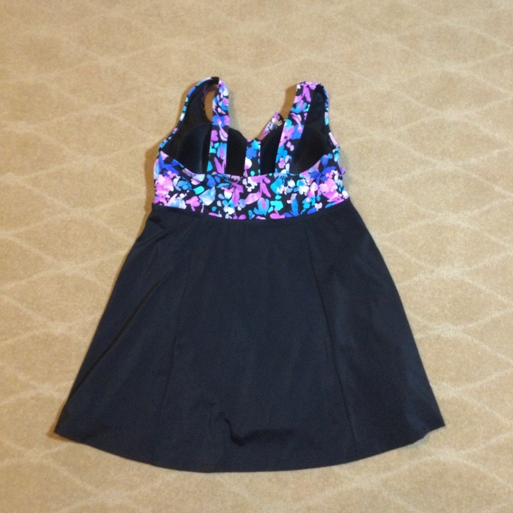 Swimsuits For All NWOT Tie-Front Swimdress, 18 - Picture 4 of 8